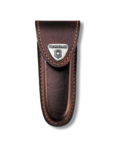 Victorinox Brown Leather Knife Pouch - 2 to 4 Layer 4.0533