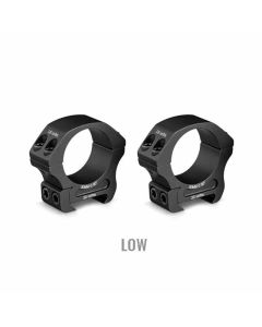 Vortex Pro Series Alloy 30mm ID Picatinny/Weaver Scope Mounting Rings, Low