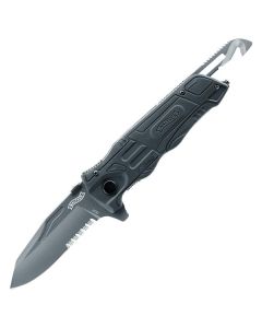 Walther Pro Rescue Folding Blade Knife Black