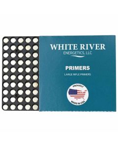 White River Energetics Large Rifle Primers - 1000 Pack