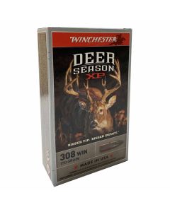 Winchester Deer Season XP 308 WIN 150GR Extreme Point 2820FPS - 20 Pack
