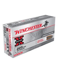 Winchester Super-X 223 REM 55GR Pointed Soft Power Point 3240FPS - 20 Pack