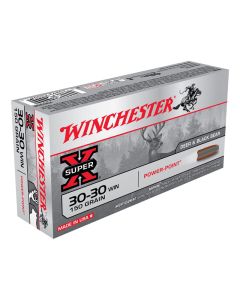 Winchester Super-X 30-30 WIN 150GR Pointed Soft Power Point 2390FPS - 20 Pack